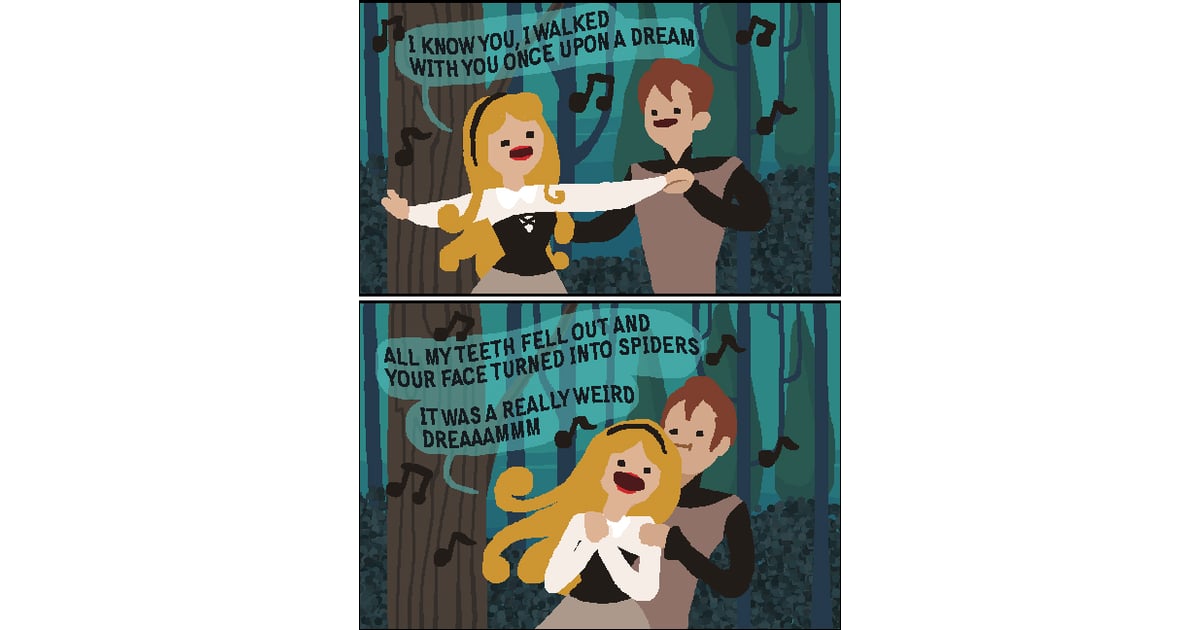 Sleeping Beauty Funny Disney Princess Comics On Tumblr Popsugar