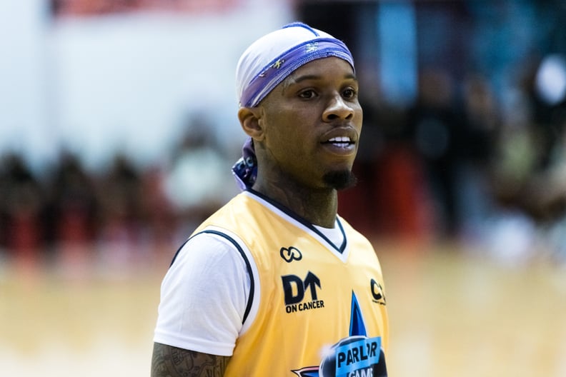 LAS VEGAS, NEVADA - APRIL 30: Tory Lanez attends the 2022 Parlor Games Celebrity Basketball Classic at the Cox Pavilion on April 30, 2022 in Las Vegas, Nevada. (Photo by Greg Doherty/Getty Images)