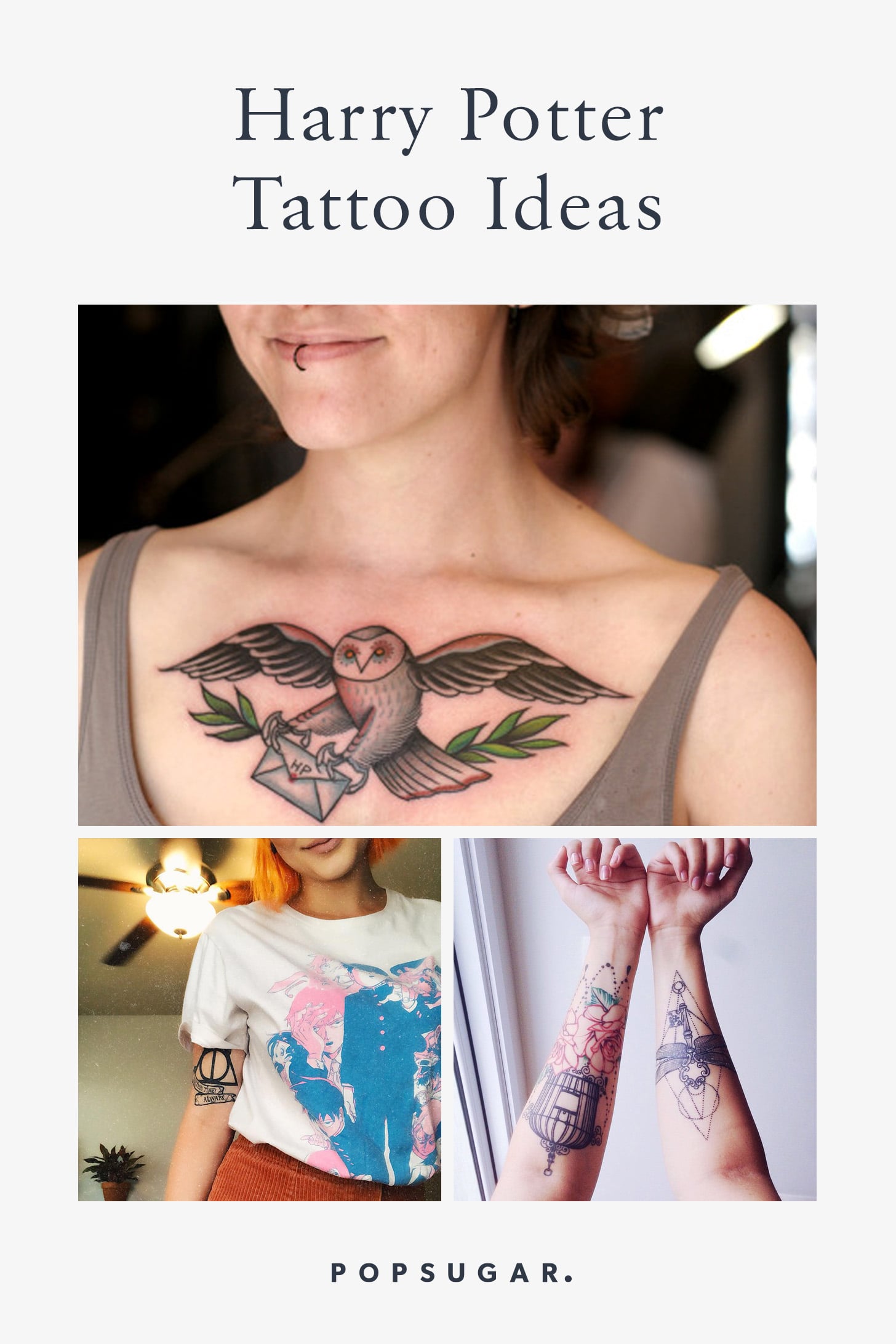 The Best Harry Potter Tattoo Ideas  POPSUGAR Tech