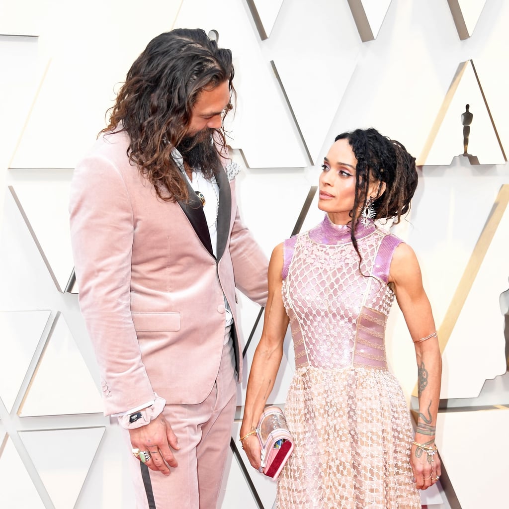 Jason Momoa and Lisa Bonet at the 2019 Oscars