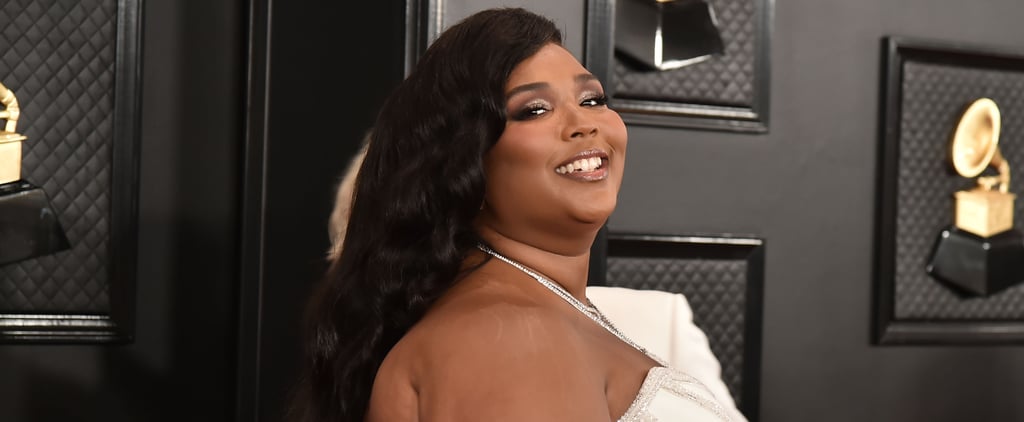 Lizzo Wears Custom Football Dress to 2022 Super Bowl
