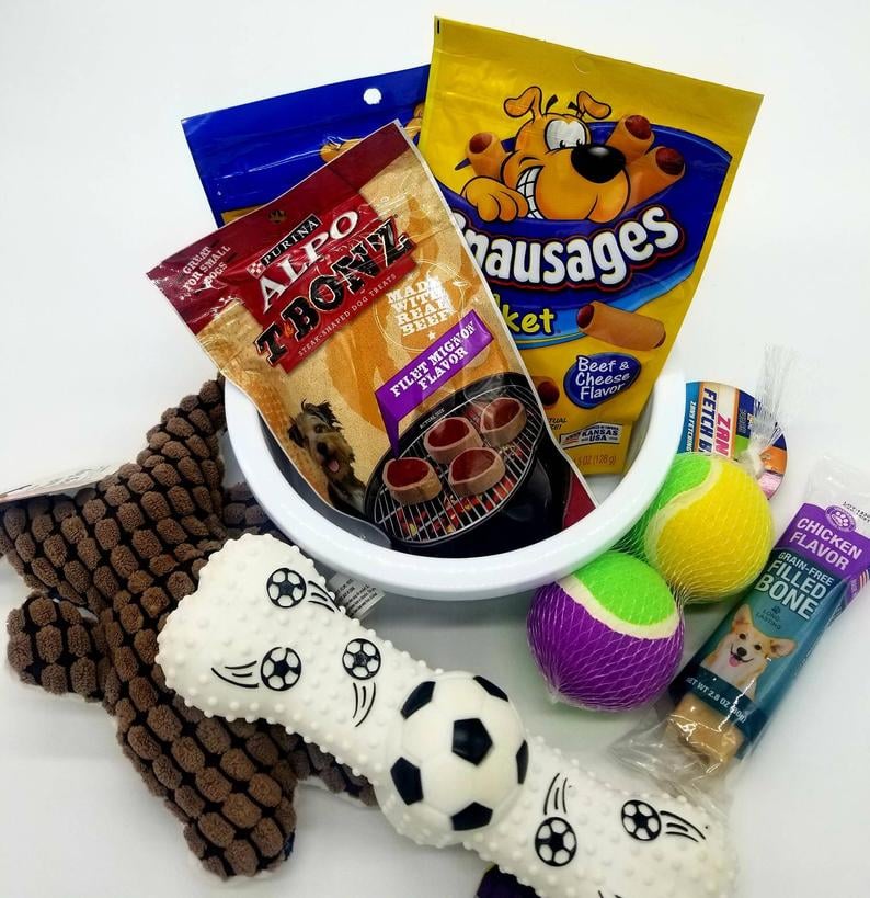 Dog Gift Basket