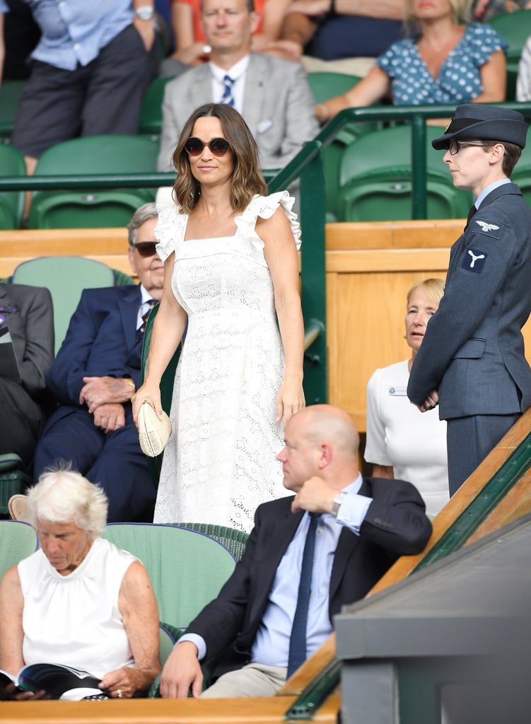 Pippa and James Middleton at Wimbledon July 2018