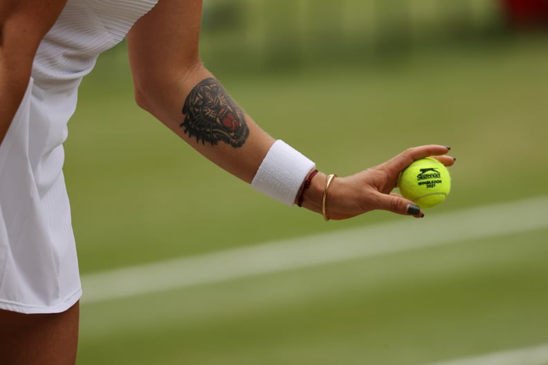 Aryna Sabalenka Has Two Tiger Tattoos