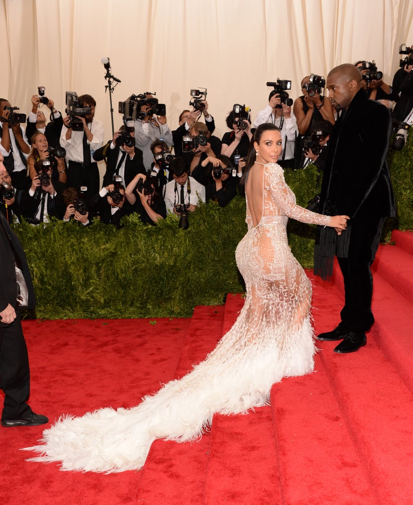 Kim Kardashian and Kanye West at the Met Gala 2015 | Photos