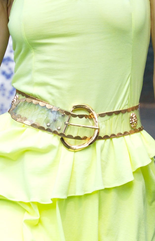 A Belt on the Maryam Nassir Zadeh Runway at New York Fashion Week