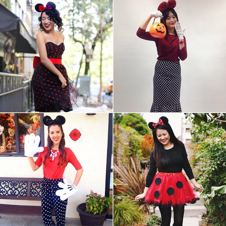 dead minnie mouse halloween costume