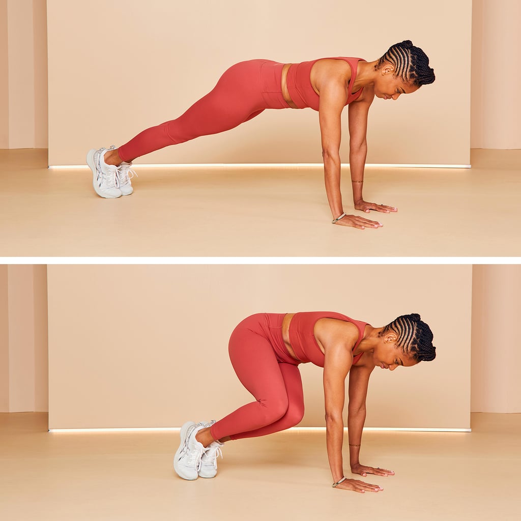 Plank With Bunny Hop