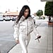 Kim Kardashian's White Leggings and Chanel Jacket