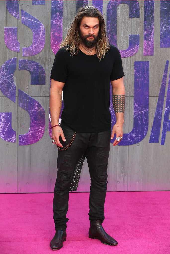 Jason Momoa Henry Cavill Red Carpet
