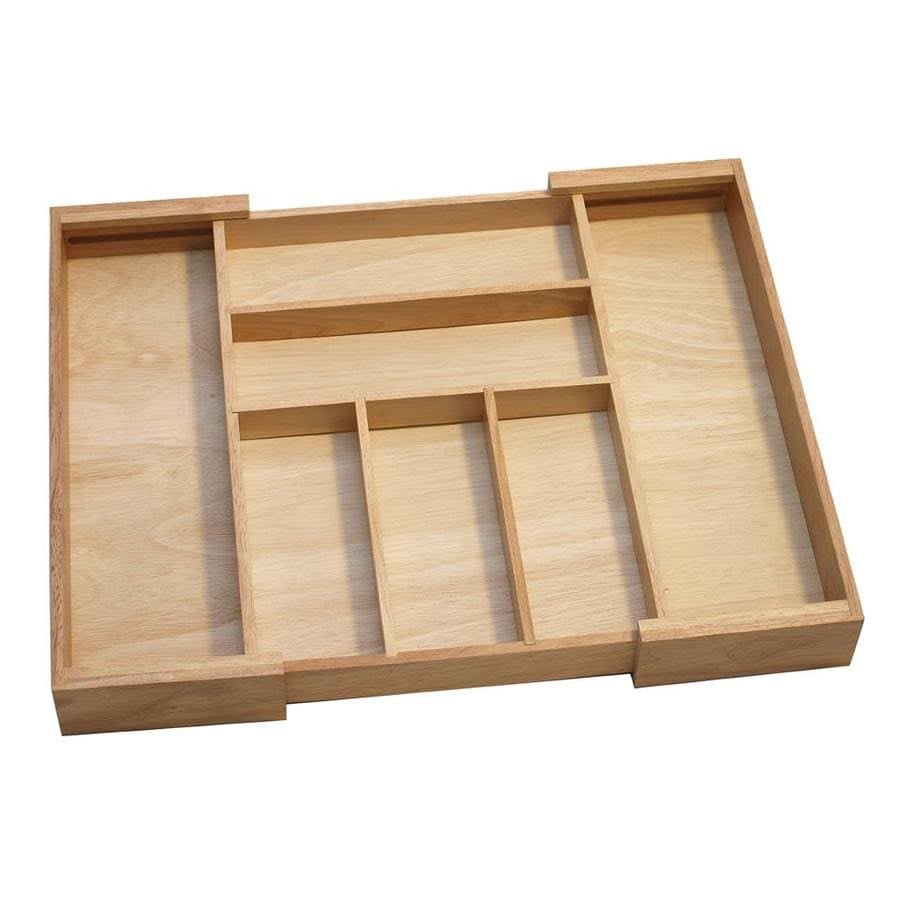 Lipper International Bamboo Expandable Flatware Organizer