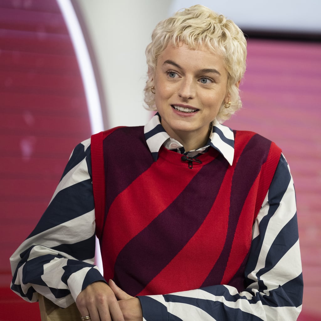 Emma Corrin's New Blond Buzz Cut Is the Epitome of Cool