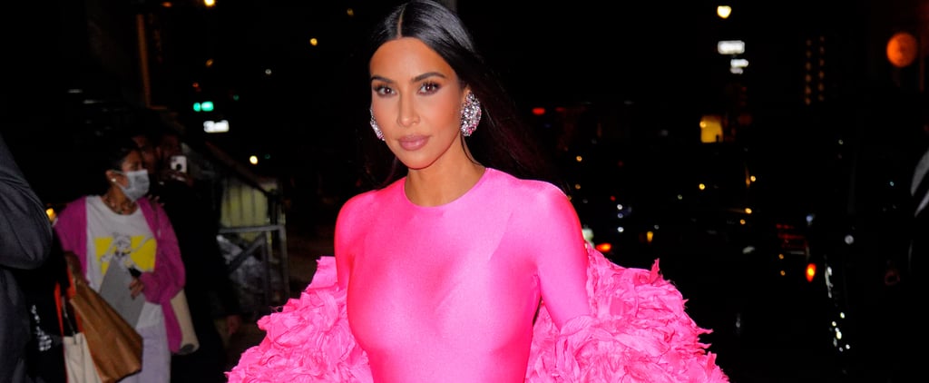 Kim Kardashian Wore a Hot Pink Skims Set in Hawaii