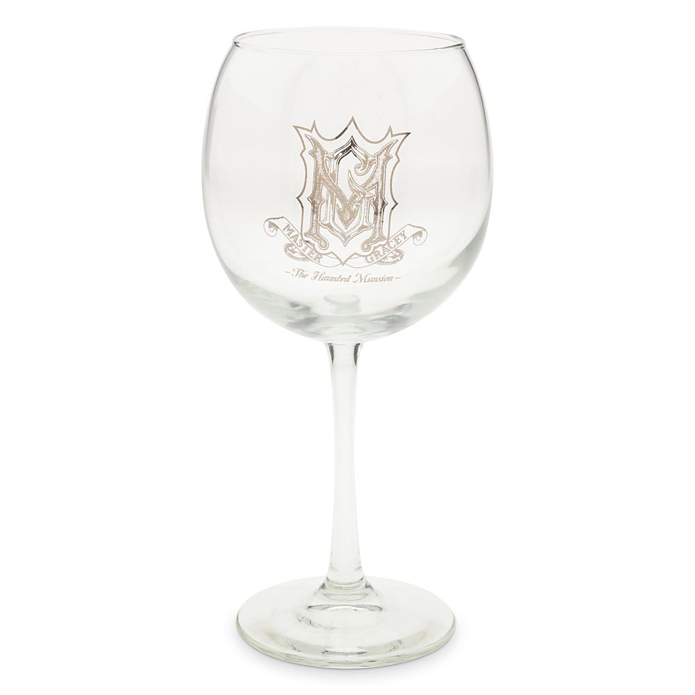 The Haunted Mansion Wine Glass