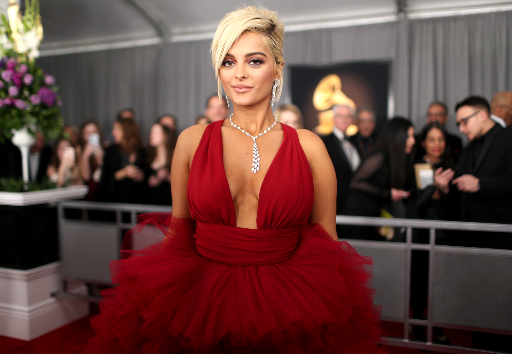 LOS ANGELES, CA - FEBRUARY 10:  Bebe Rexha attends the 61st Annual GRAMMY Awards at Staples Centre on February 10, 2019 in Los Angeles, California.  (Photo by Rich Fury/Getty Images for The Recording Academy)