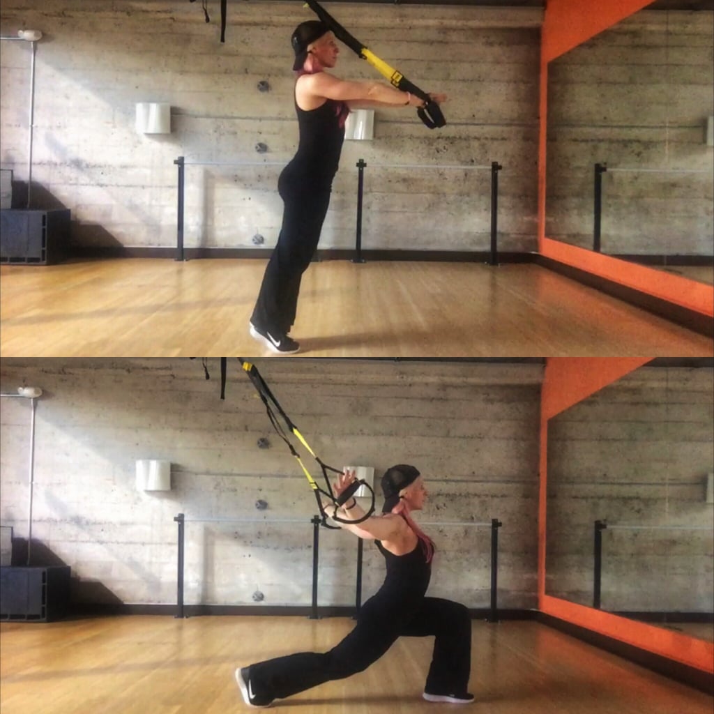Warm Up: Alternating Lunge Chest Opener