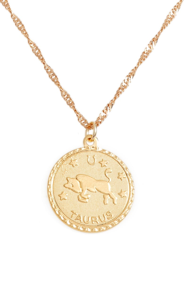 Cam Jewelry Ascending Zodiac Medallion Necklace