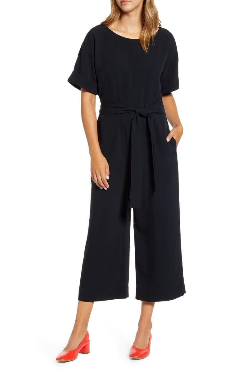 Everlane The Japanese GoWeave Short Sleeve Jumpsuit