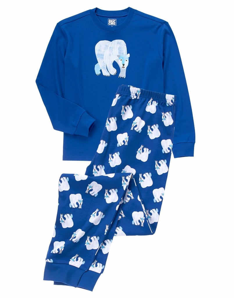 While the design of this polar bear sleepwear ($27) is ice-cold, your child will be nice and warm for bedtime.