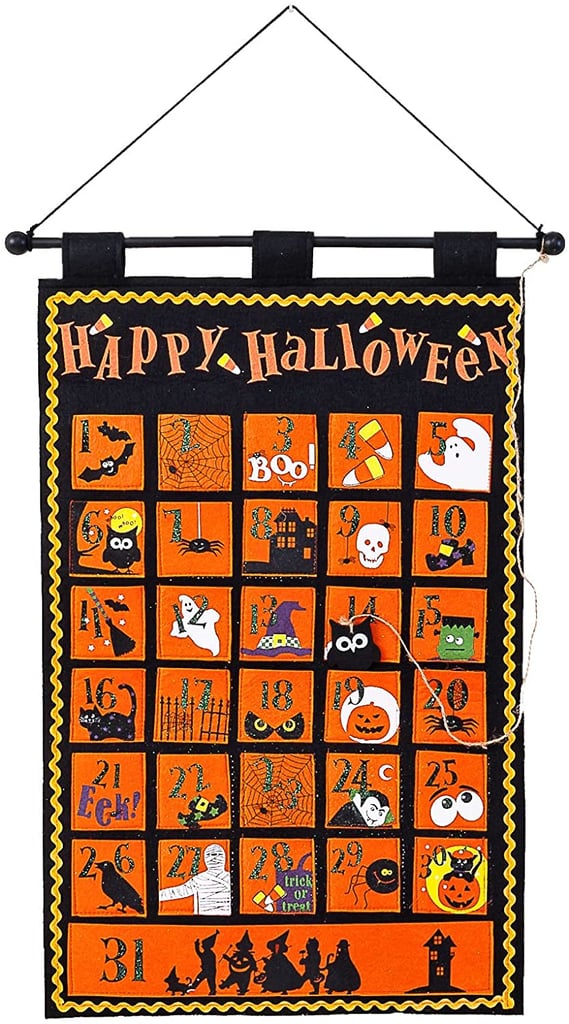 Halloween Count Down Calendar Wall Hanging