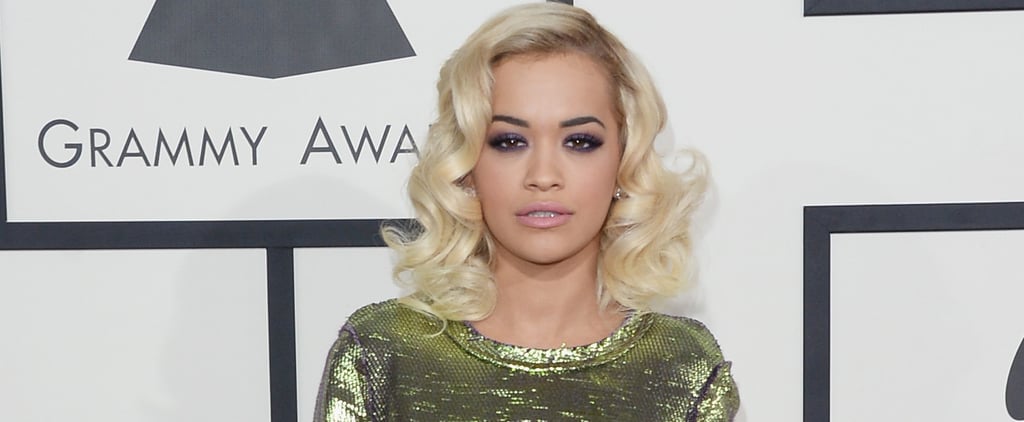 Rita Ora's Hair and Makeup at the Grammys 2014