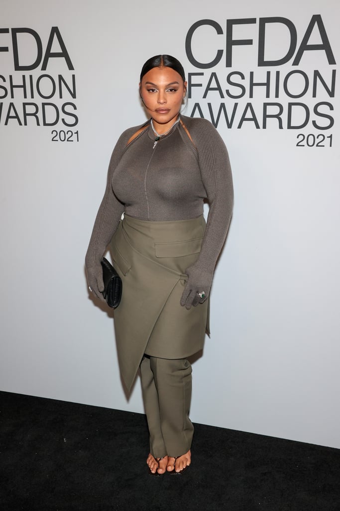 Paloma Elsesser at the 2021 CFDA Fashion Awards