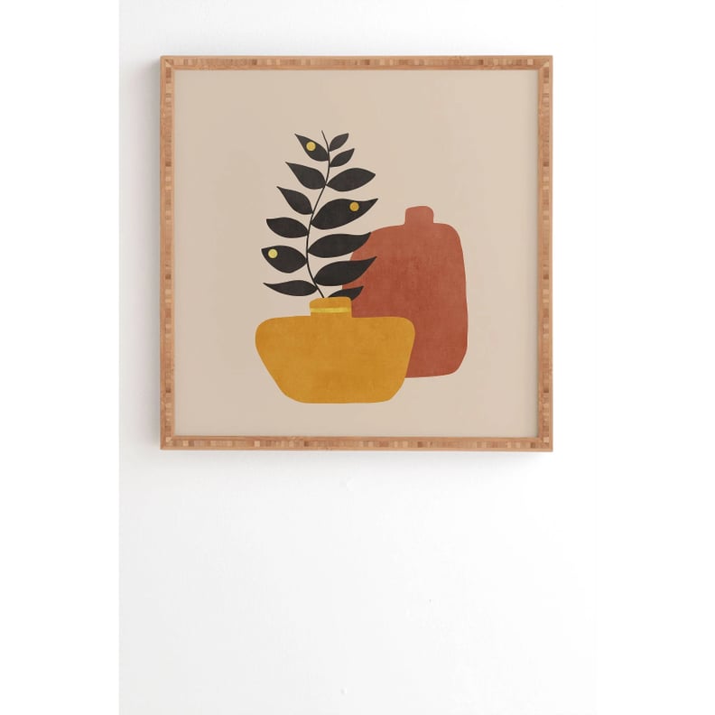 Viviana Gonzalez Plant in a Pot Framed Wall Art