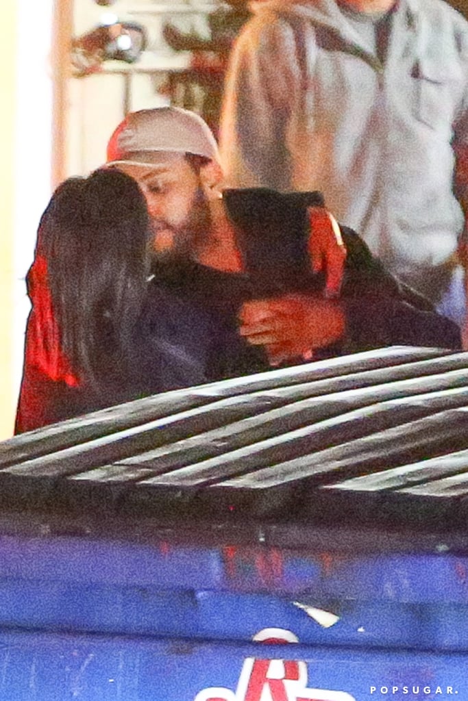 Selena Gomez and The Weeknd Kissing Pictures January 2017