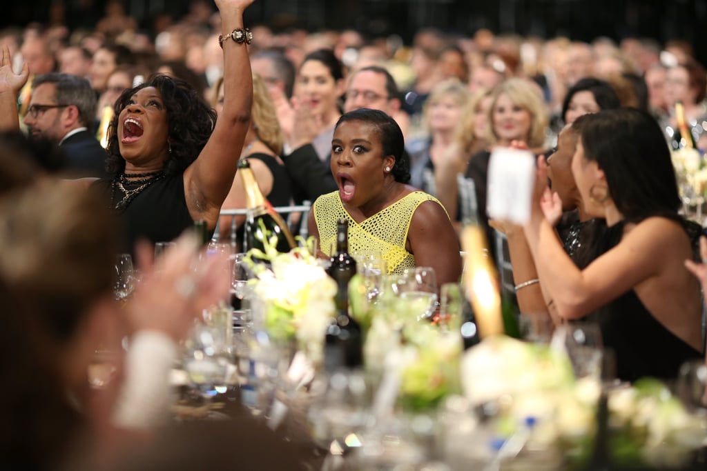 Uzo Aduba Winning at the SAG Awards 2015 | GIF and Photos