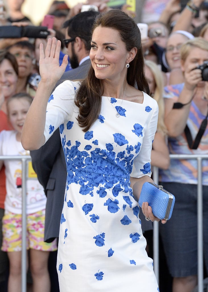 Kate chose Oroton's 'Odeion' while she was in Australia in 2014.