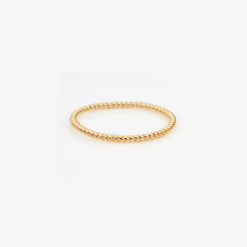 Otiumberg Gold Twisted Thread Ring