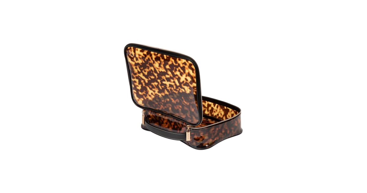 Stephanie Johnson Claire Miami Clearly Tortoise Jumbo Makeup Case ...