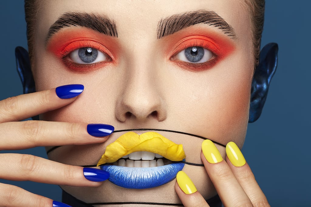 Makeup Face Art Inspired by Fish