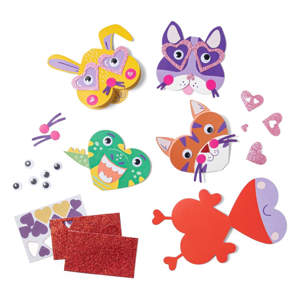 DIY Valentine's Day Cards: Mondo Llama Create-Your-Own Valentine's Day Character Card Kit