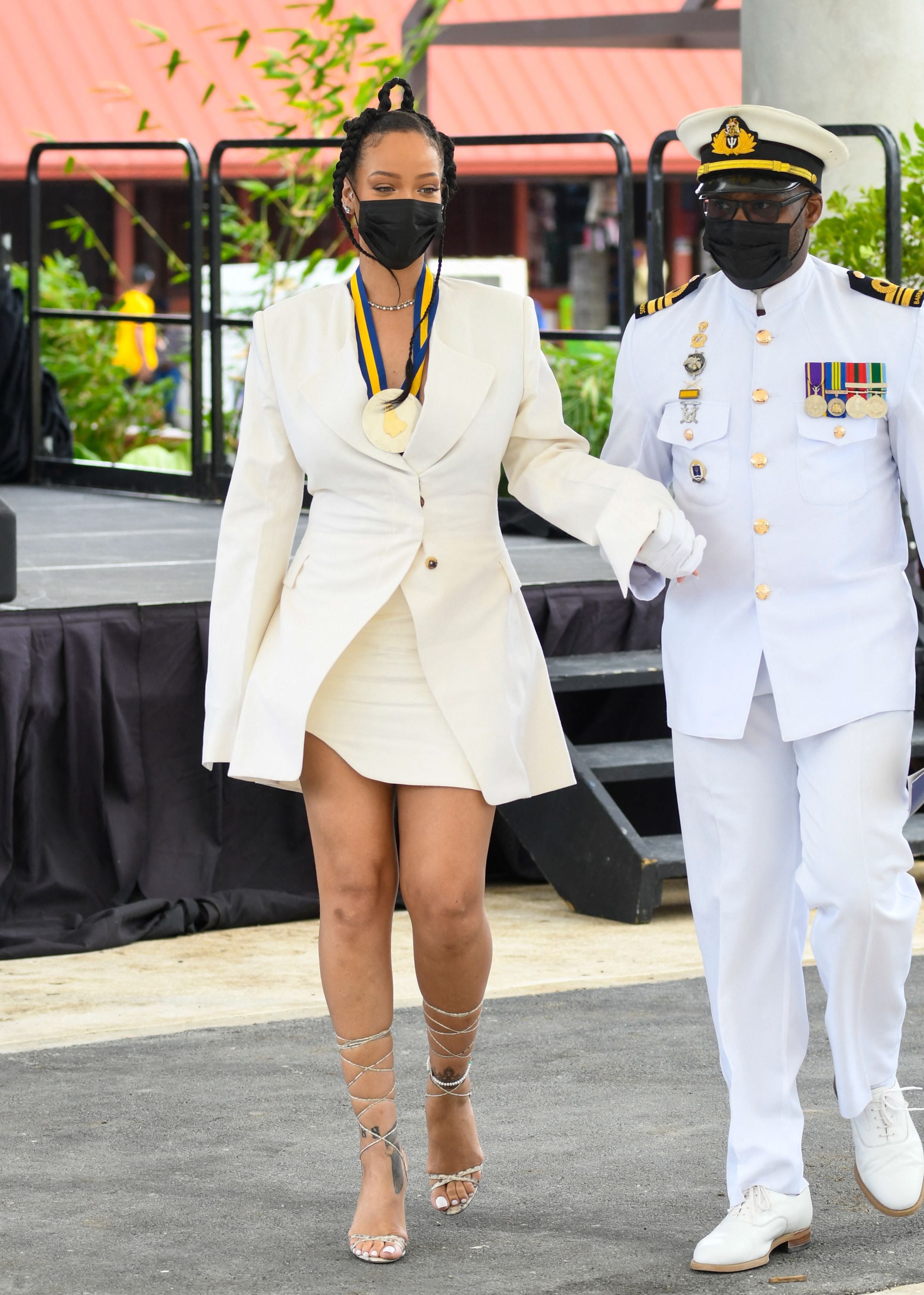 Rihanna's officially 'right excellent,' named Barbados hero