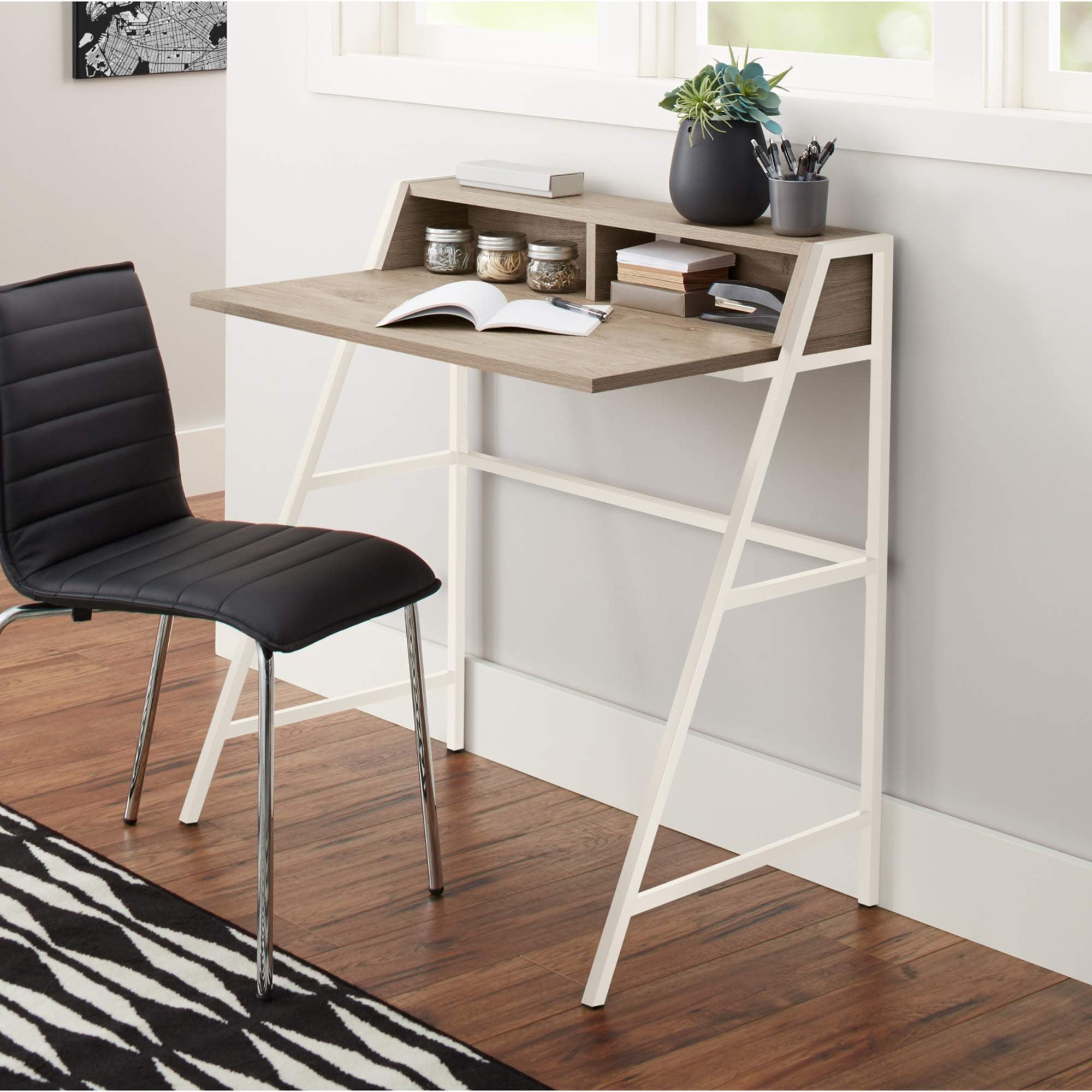 Mainstays Conrad Desk With Hutch 21 Stylish Office Furniture