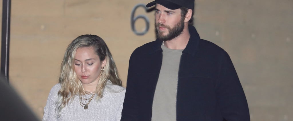 Miley Cyrus Gray Knit Sweater