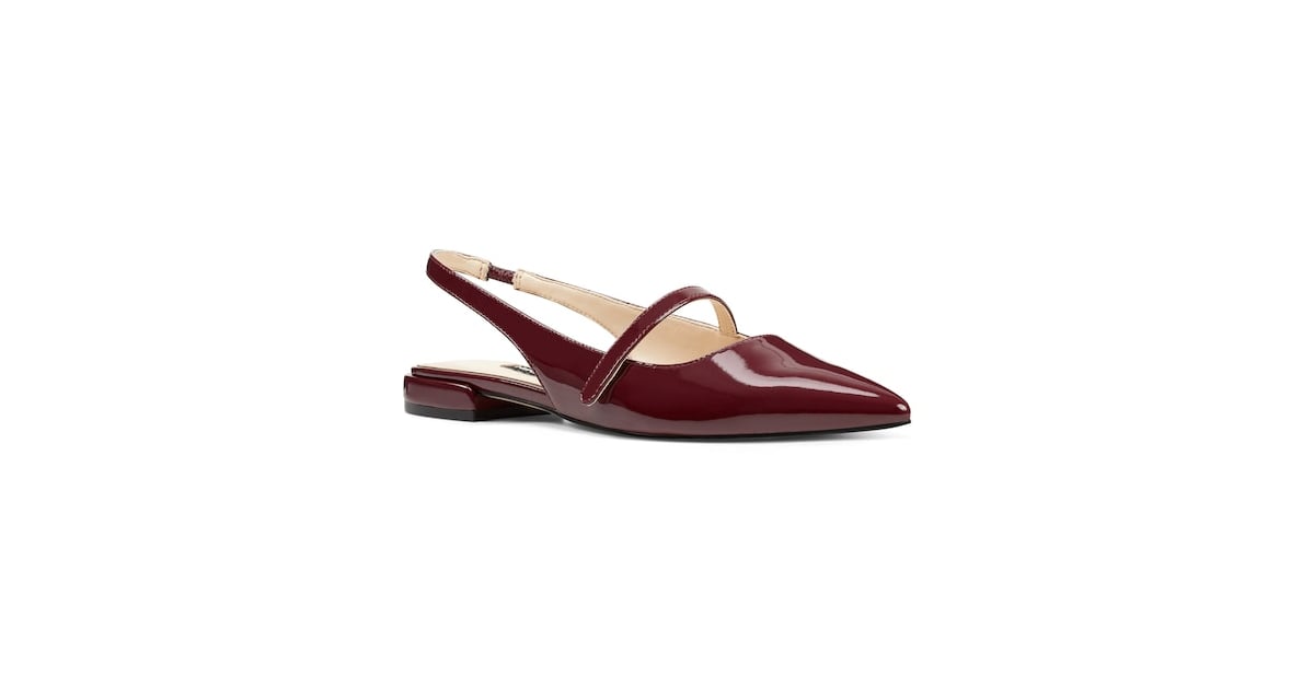 nine west slingback flats