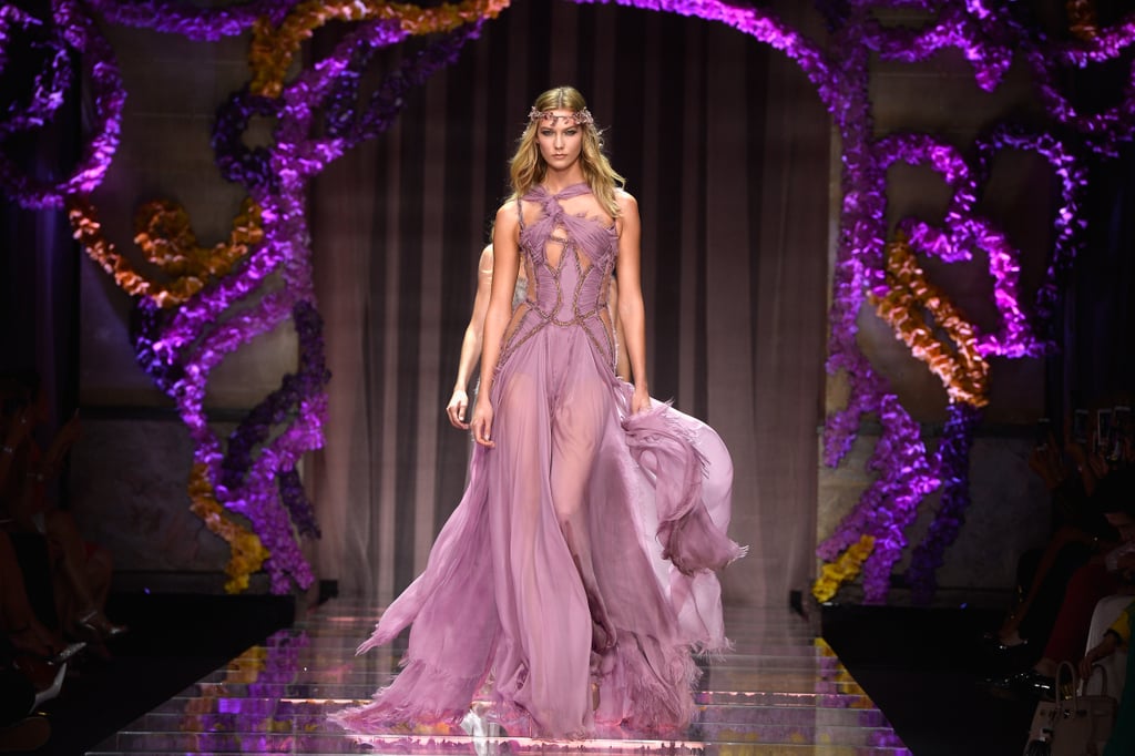 The 16 Hottest Model Moments From the Versace Couture Show POPSUGAR