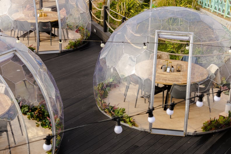 Winter Date Idea: Have Dinner Inside of an Igloo