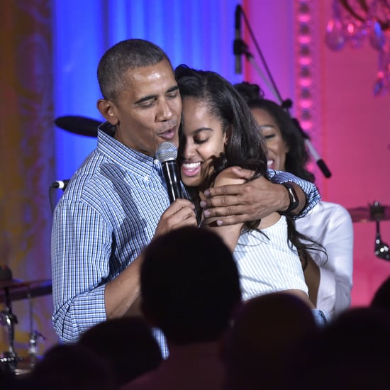 Barack Obama Cute Moments With Sasha and Malia