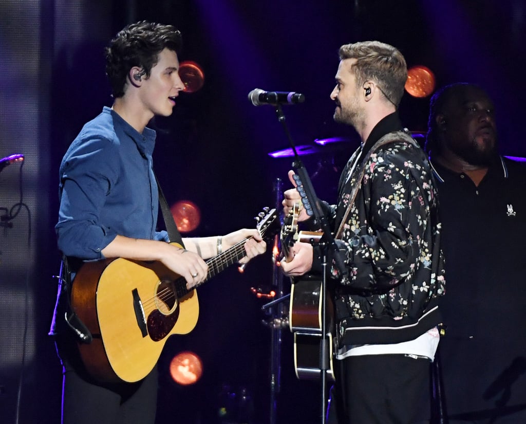 Justin Timberlake and Shawn Mendes iHeartRadio Performance