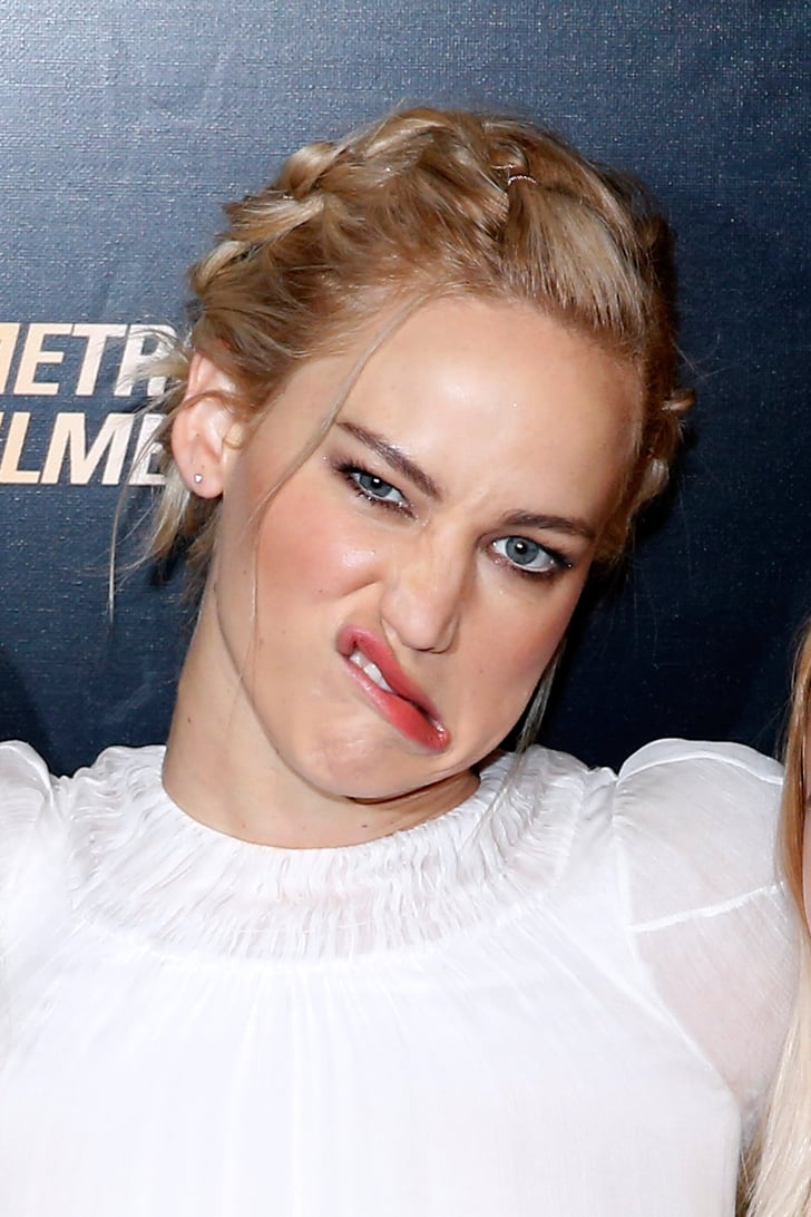 The "Look What I Can Do" Jennifer Lawrence's Funniest Faces in 2015