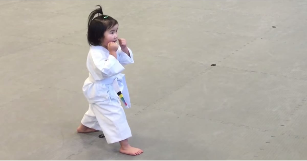 3YearOld Recites Martial Arts Student Creed POPSUGAR Family