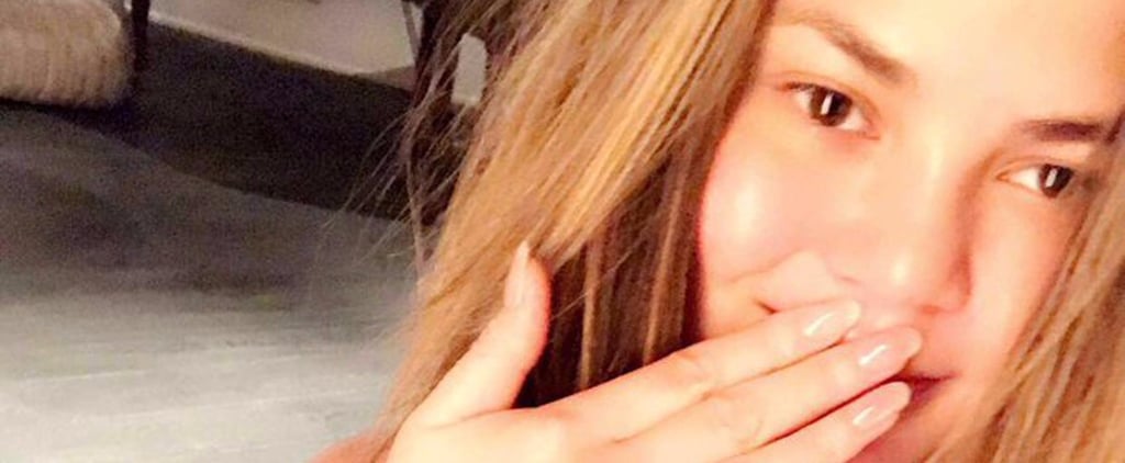 Chrissy Teigen Dyes Her Hair Strawberry Blond