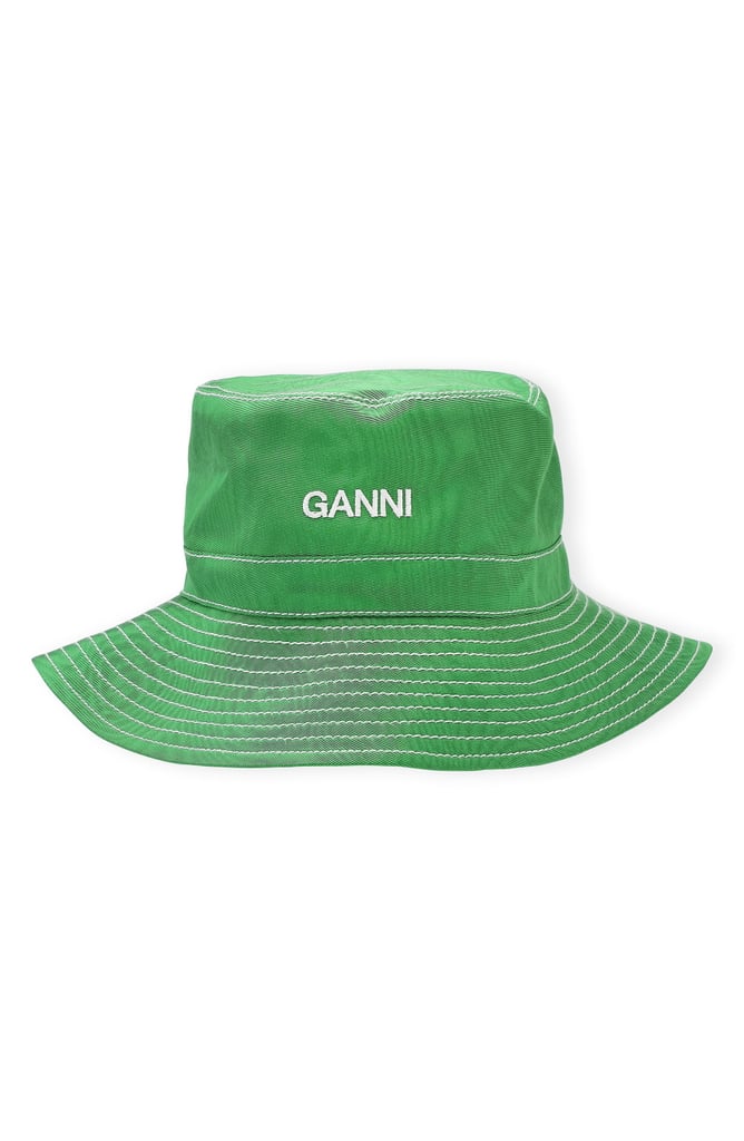 Ganni Moiré Bucket Hat