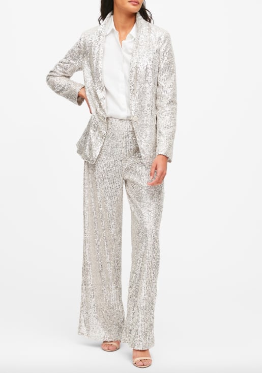 Soft Sequin Blazer | New Year's Outfit 