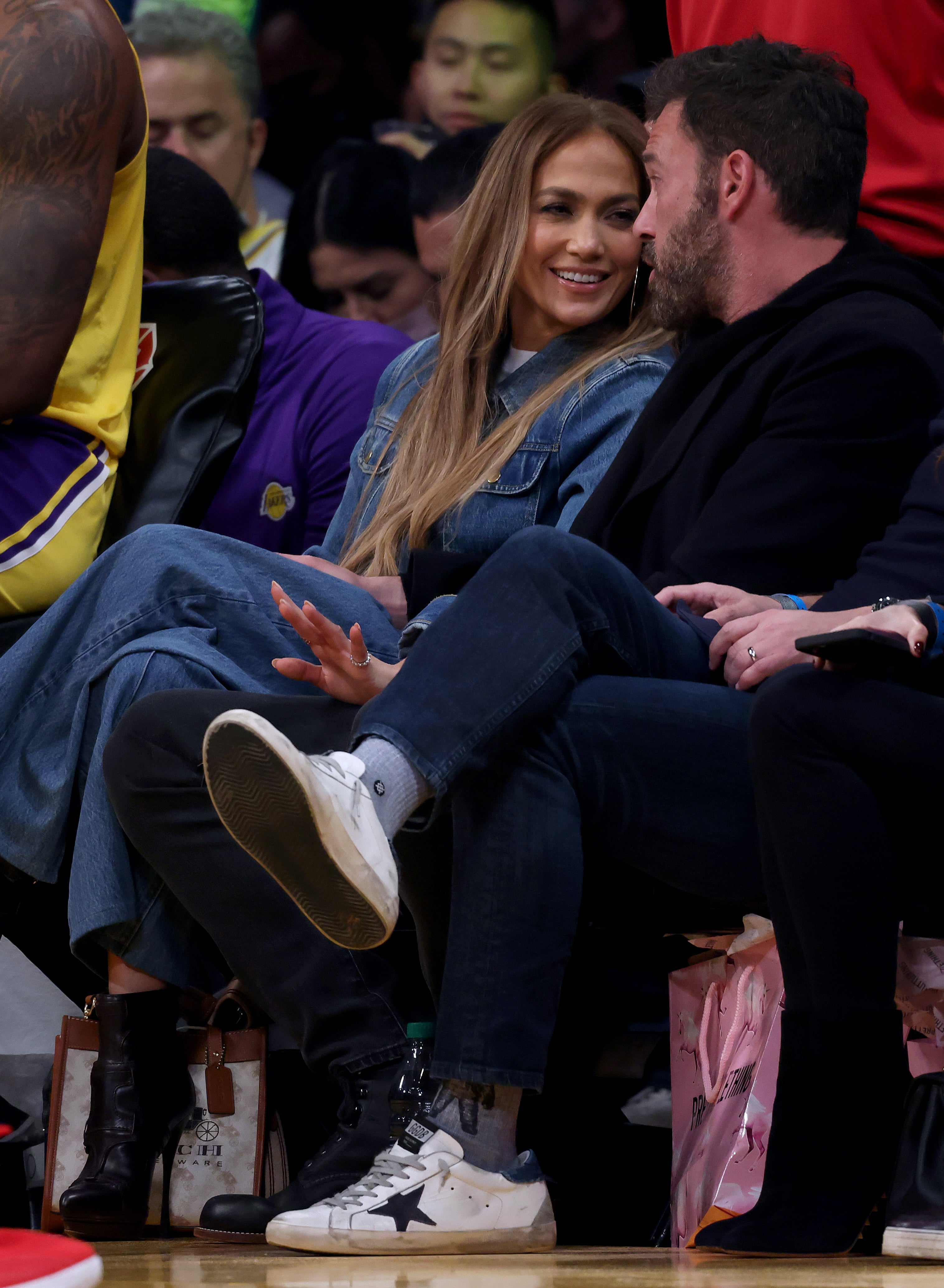 Celebrities Who Do Date Night Courtside