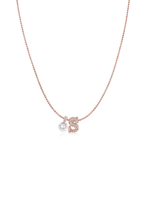 Zaxie Not Your Boyfriend's Initial Necklace