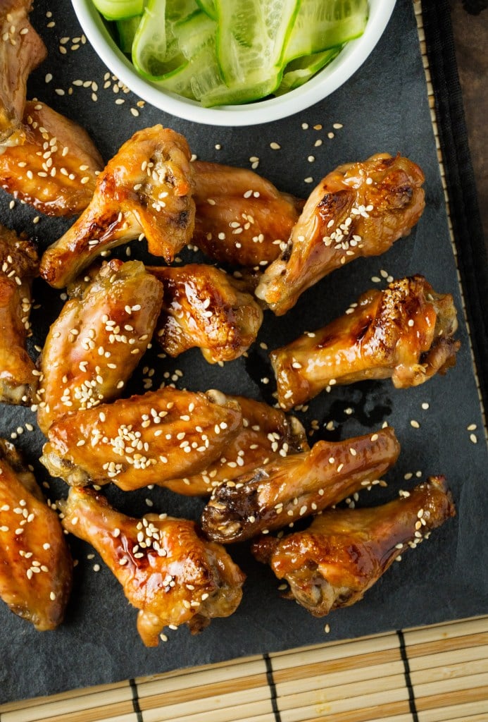 Sweet and Sticky Japanese Chicken Wings